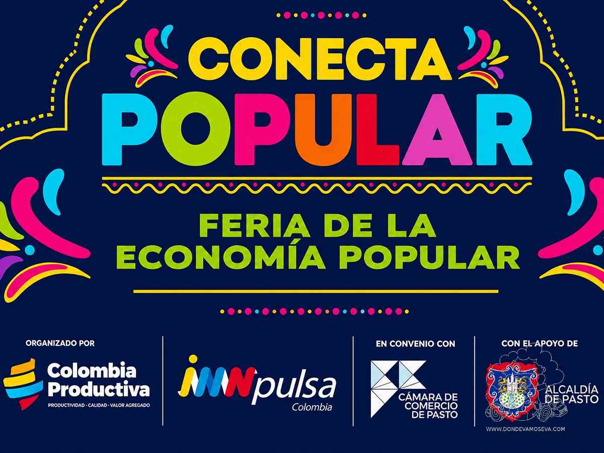Conecta Popular, feria de la economía popular en Pasto
