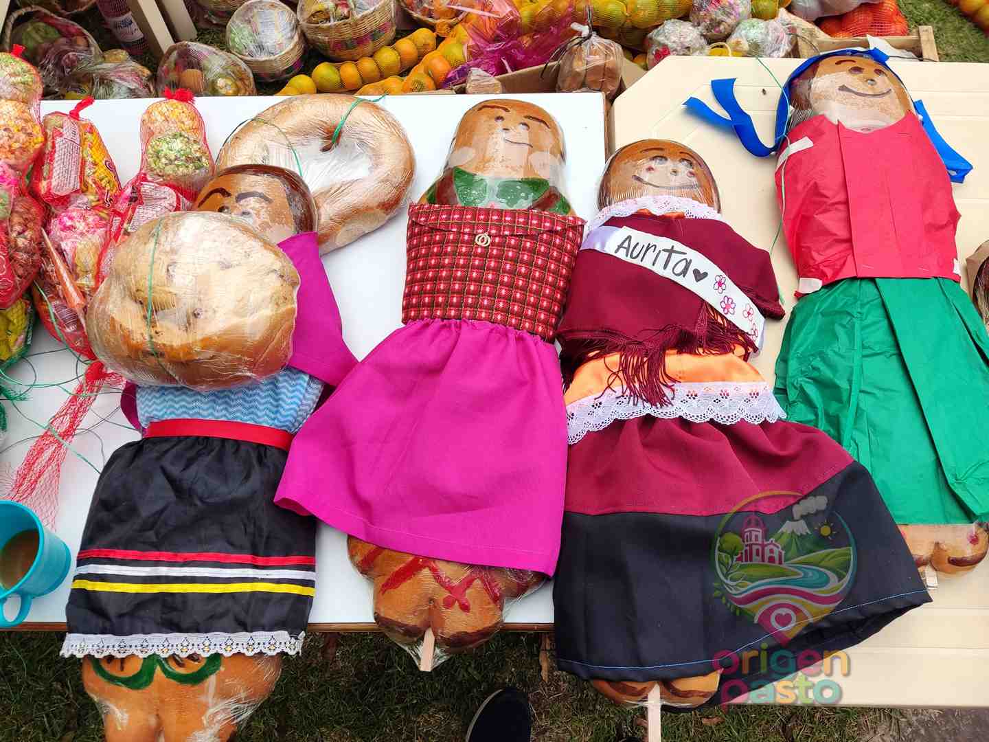 Guaguas de pan, tradición ancestral de Nariño en el mercado de Pasto